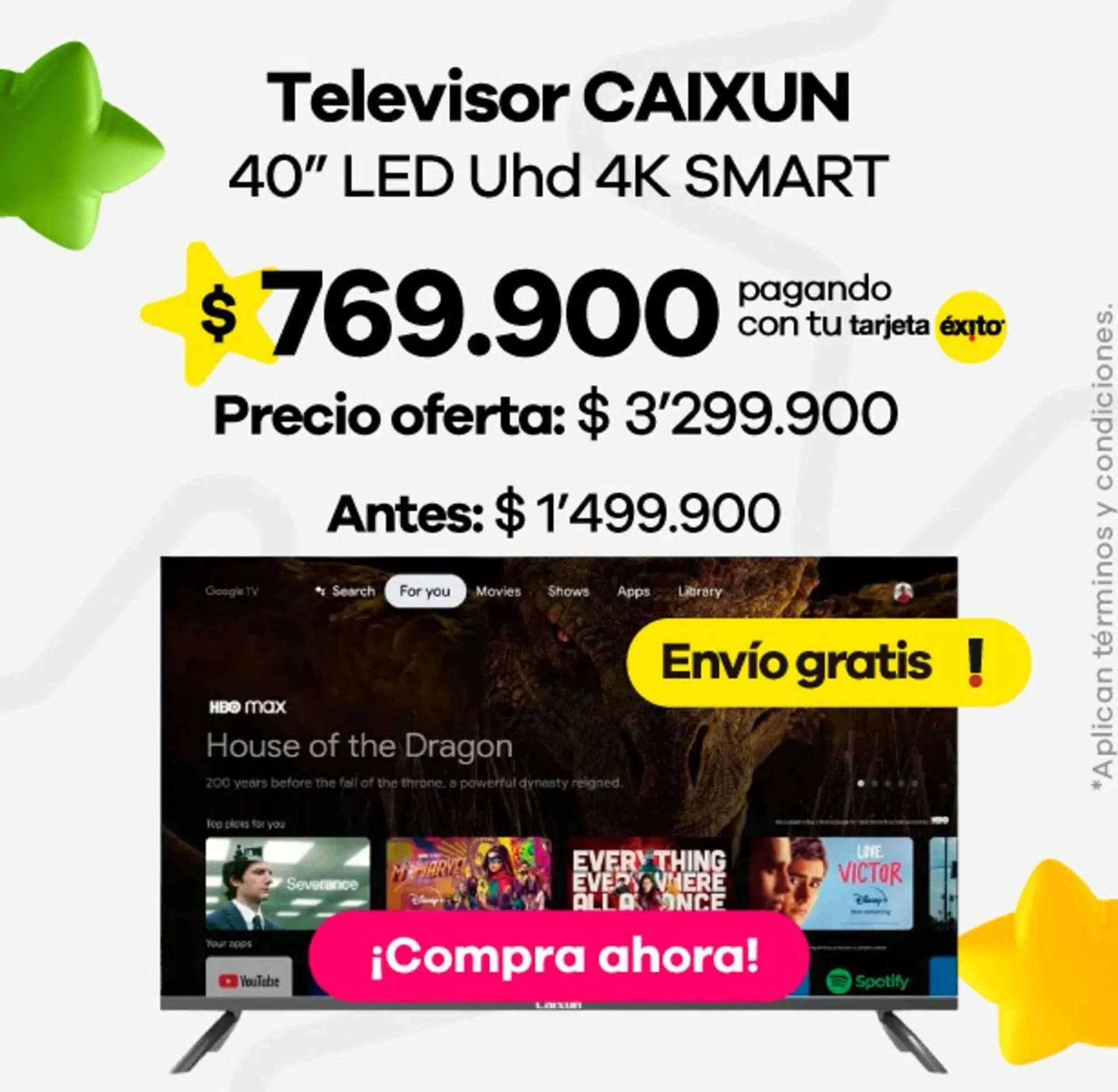 Catalogo de Catálogo Éxito 3 de julio al 31 de julio 2025 - Pag 1