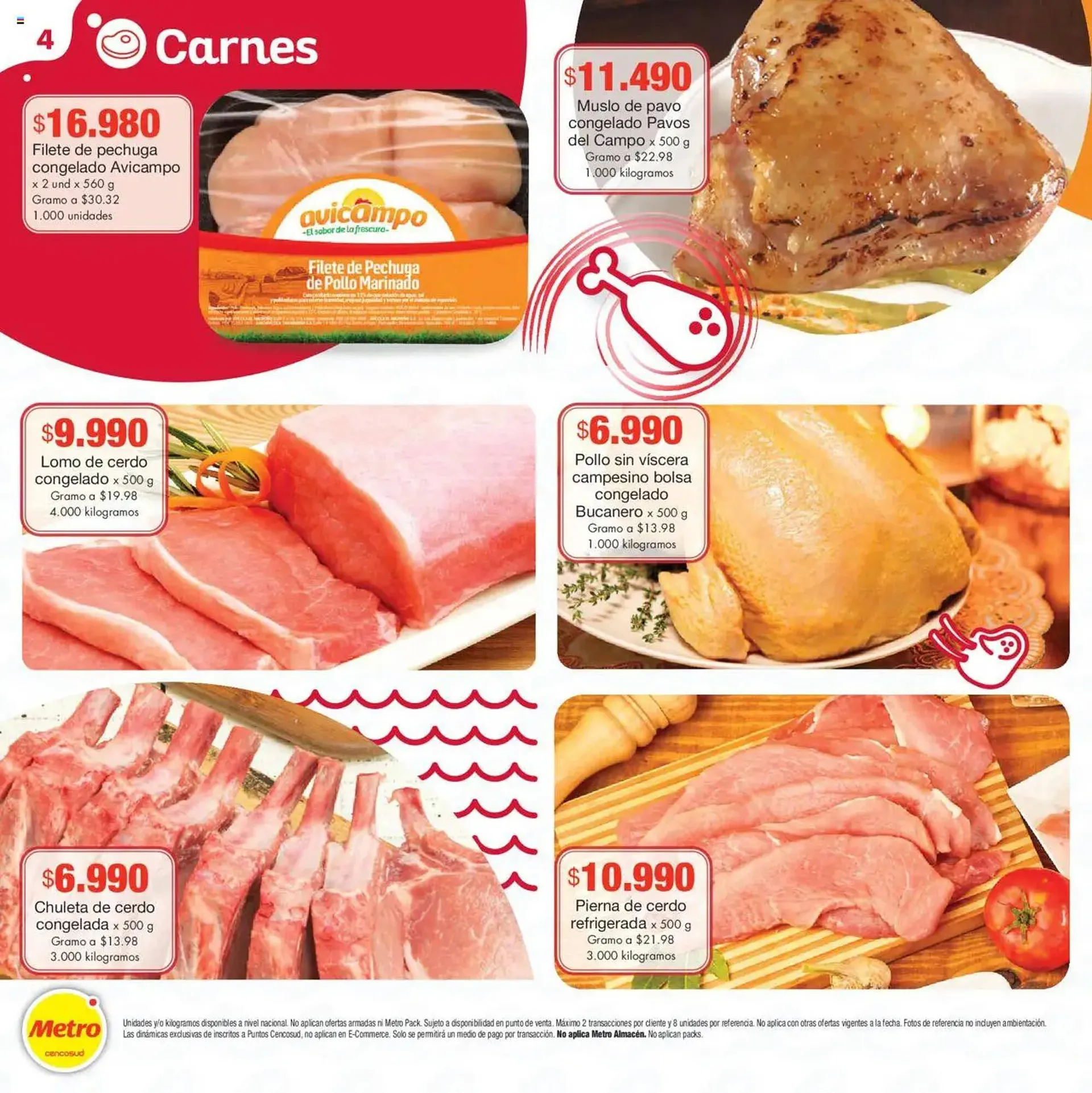 Catalogo de Catálogo Metro 10 de abril al 20 de abril 2025 - Pag 4