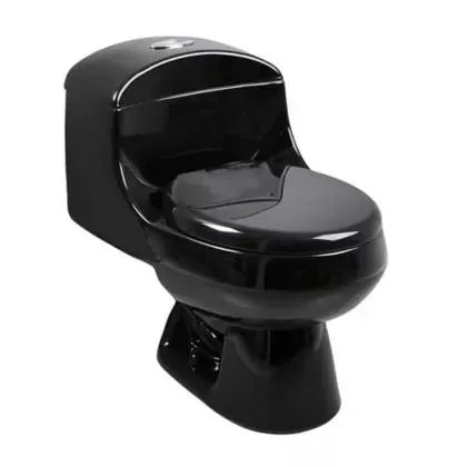 Sanitario Montecarlo Novo Redondo 4.8 Litros Descarga Dual Negro