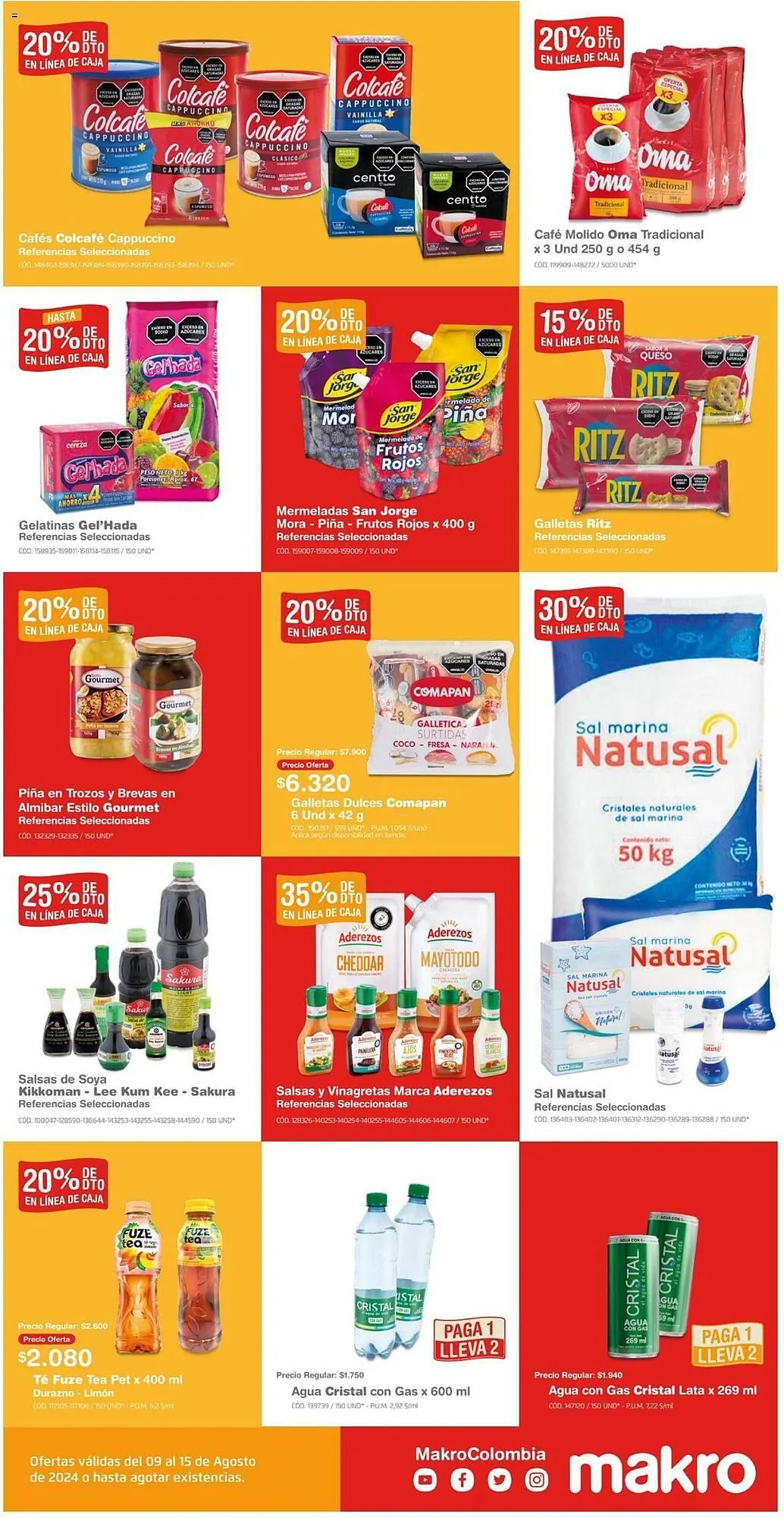 Catalogo de Catálogo Makro 9 de agosto al 15 de agosto 2024 - Pag 3
