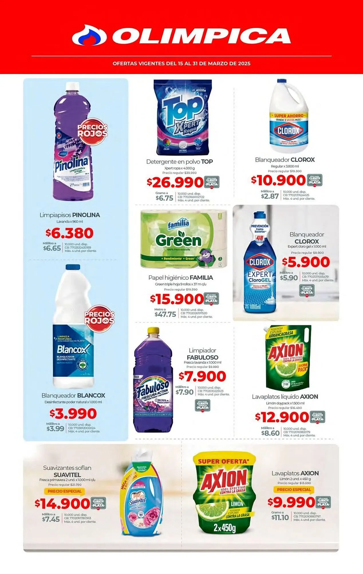 Catalogo de Catálogo Olímpica 13 de marzo al 31 de marzo 2025 - Pag 5