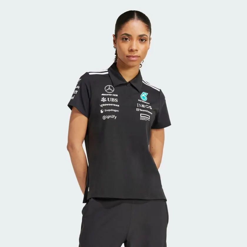 Camiseta Polo Negra Mercedes - AMG Petronas Formula One Team