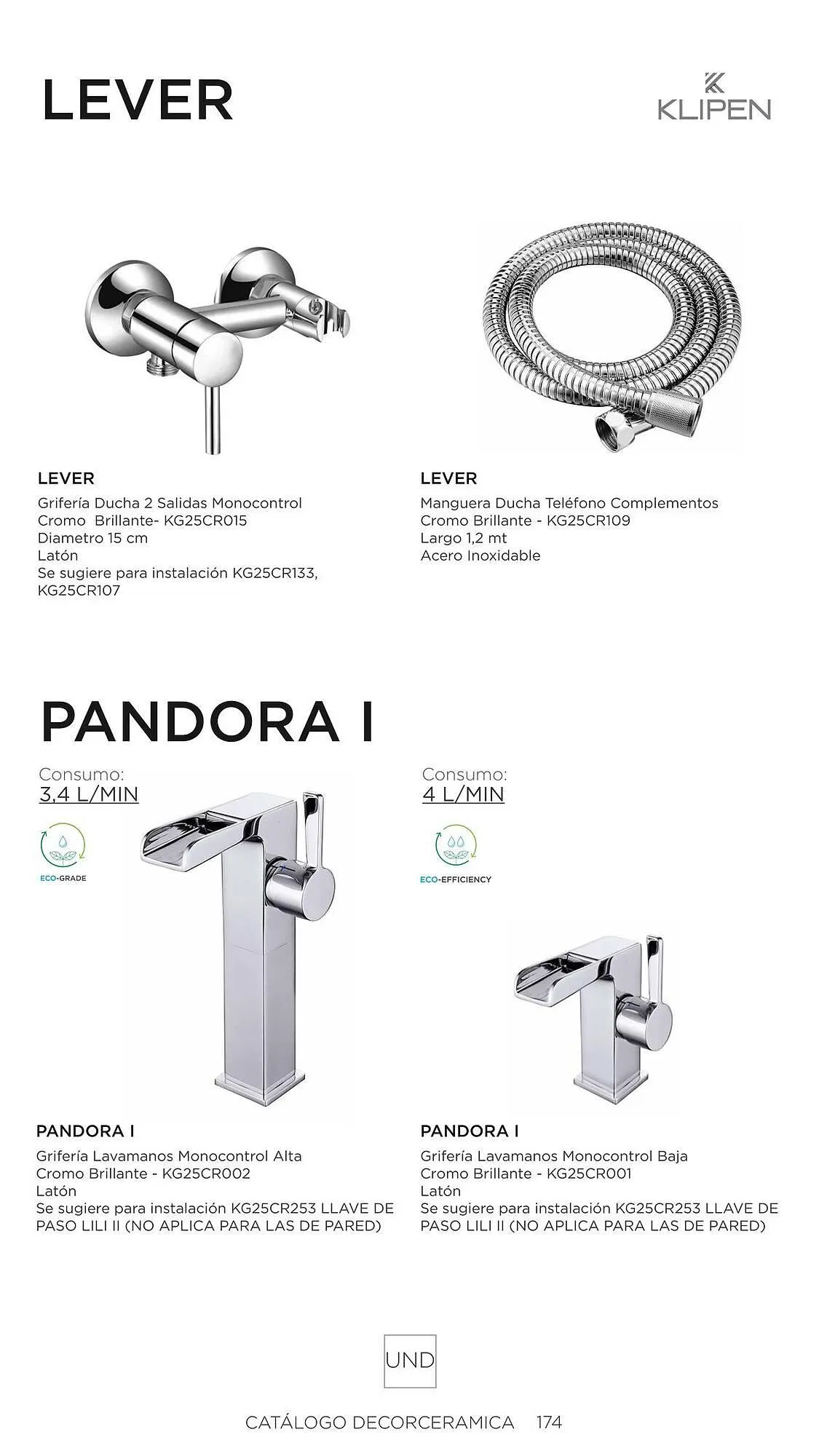 Catalogo de Catálogo Decorceramica 6 de noviembre al 6 de mayo 2025 - Pag 174