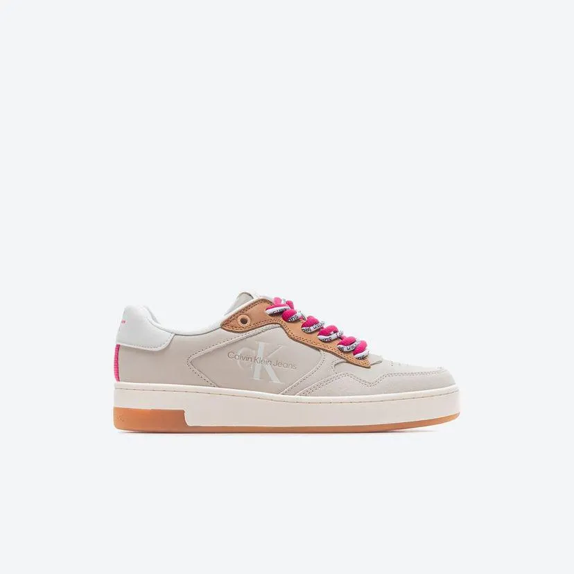 Tenis Casuales Mujer Calvin Klein Td2z Gris Taupe