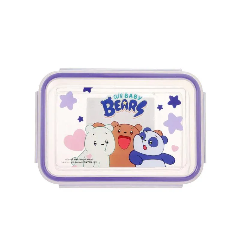 Recipiente para Alimentos Colección de Bebés Osos Escandalosos 660 Ml Morado