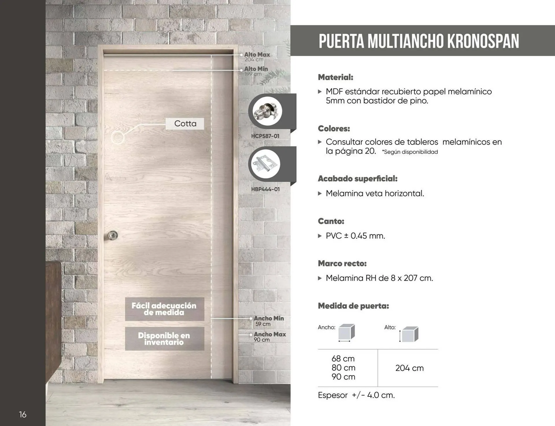 Catalogo de Catálogo Madecentro 31 de octubre al 6 de noviembre 2025 - Pag 16