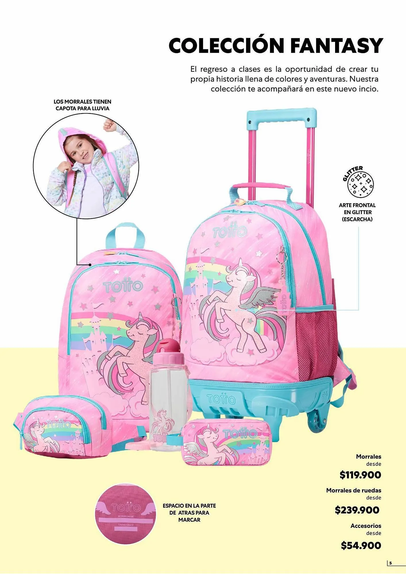 Catalogo de Catálogo Totto 1 de agosto al 31 de agosto 2023 - Pag 5