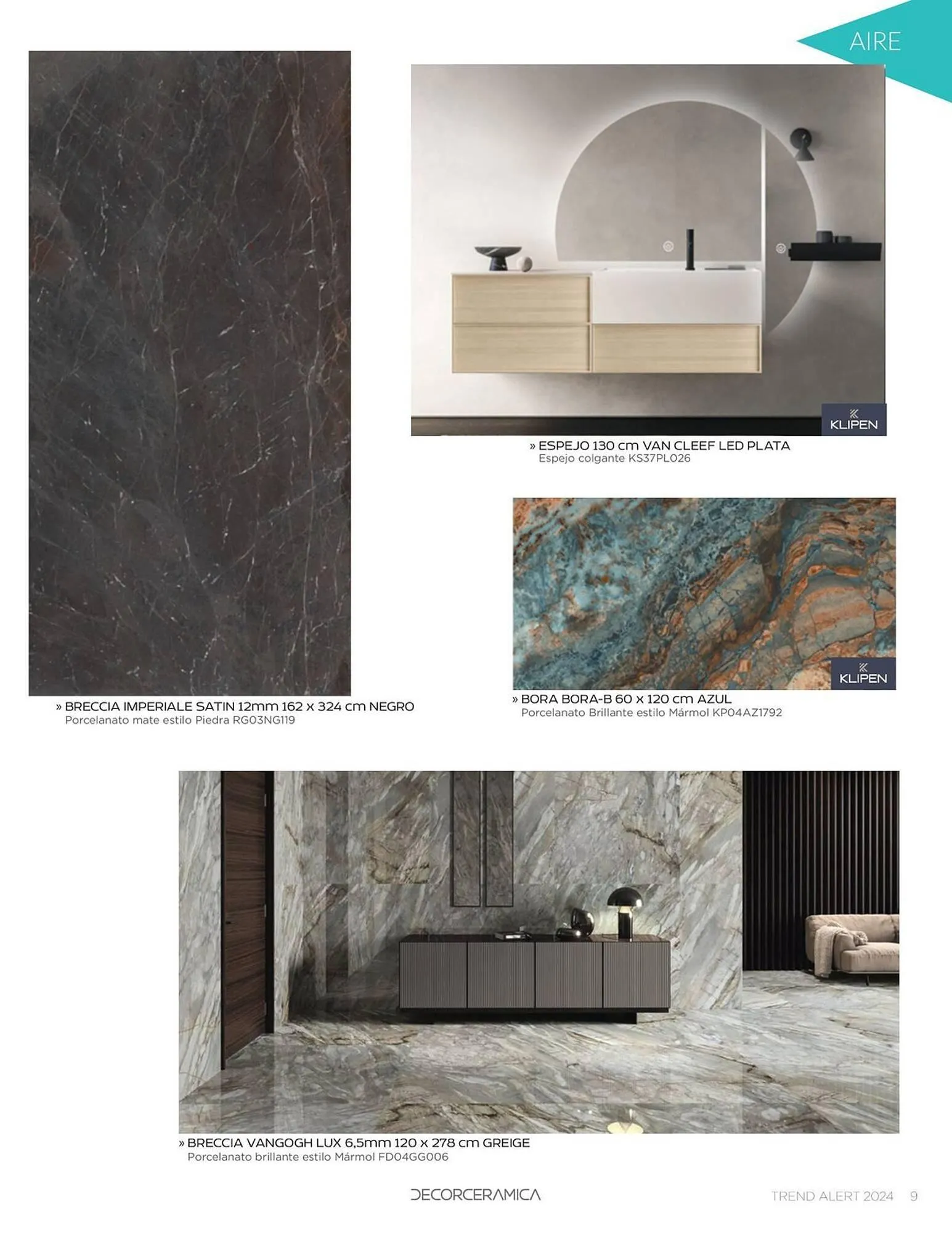 Catalogo de Catálogo Decorceramica 6 de noviembre al 6 de mayo 2025 - Pag 9