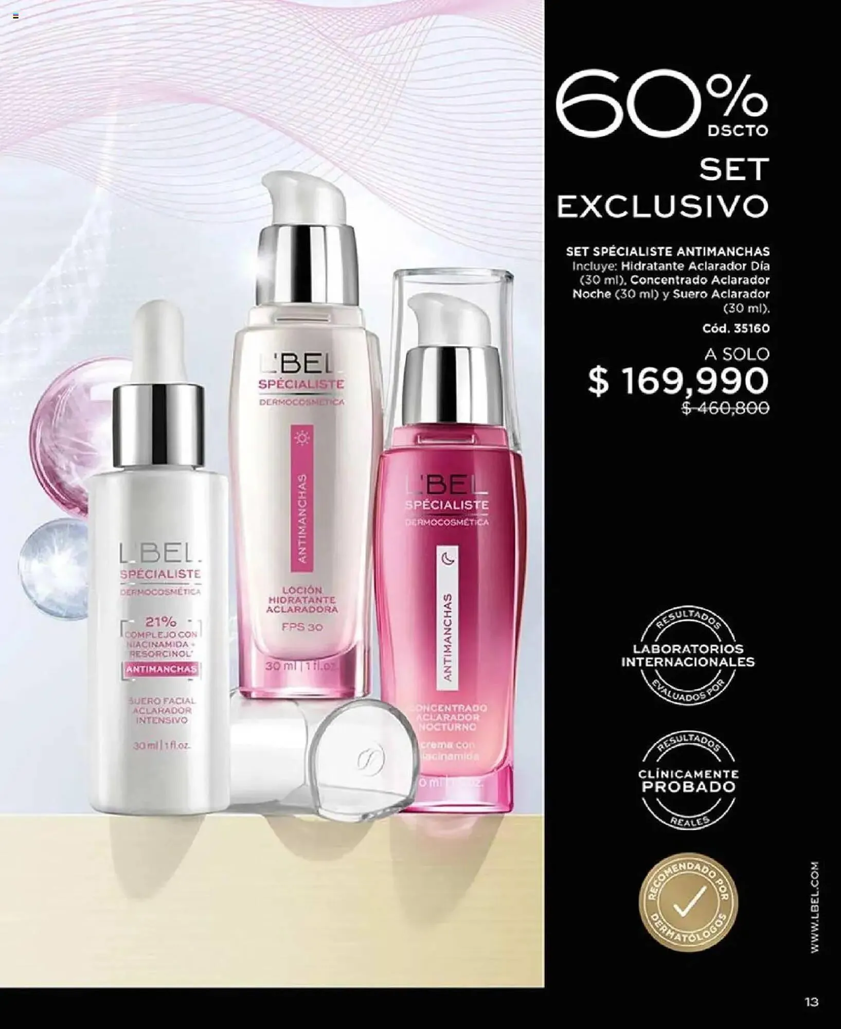 Catalogo de Catálogo L'bel 27 de mayo al 27 de julio 2025 - Pag 13