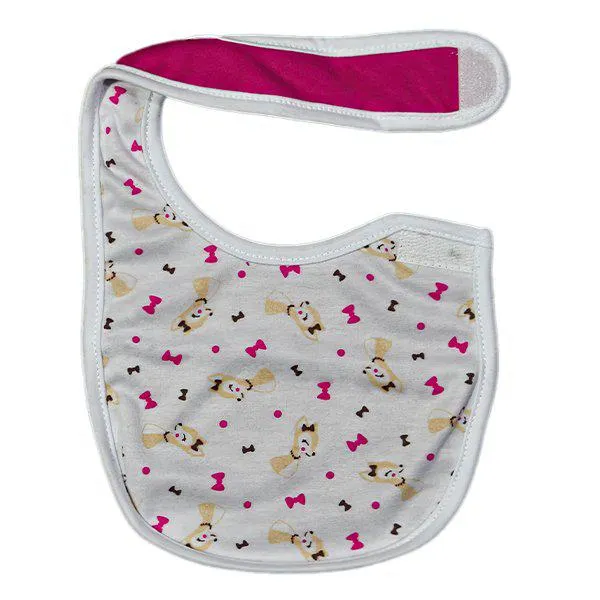 Babero Estampado Bebé Niña