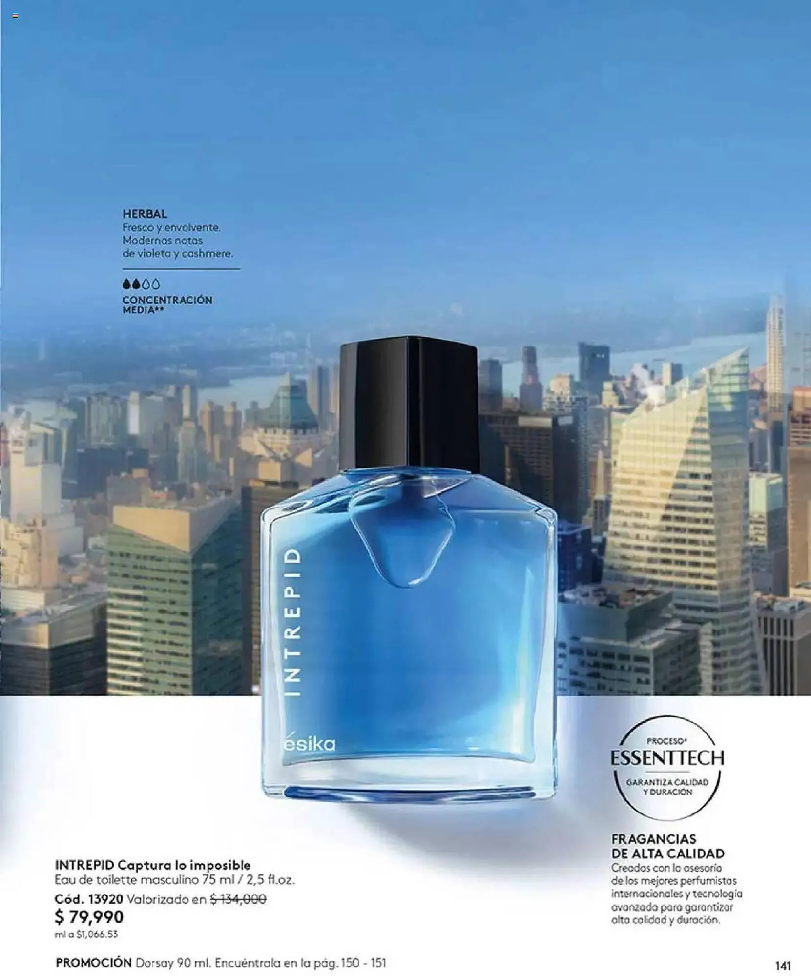 Catalogo de Catálogo Ésika 9 de julio al 1 de septiembre 2025 - Pag 141