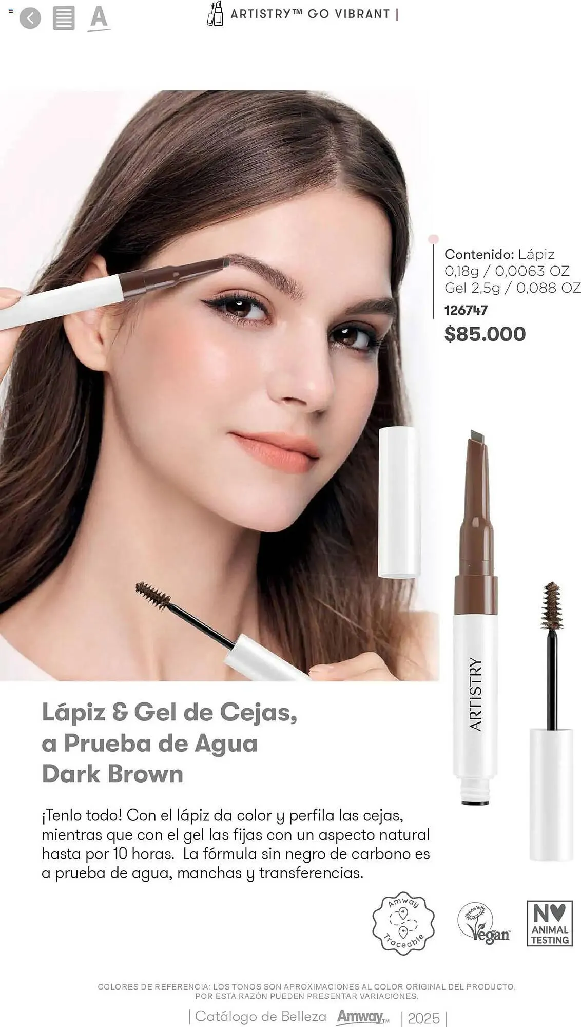 Catalogo de Catálogo Amway 30 de abril al 31 de marzo 2026 - Pag 40