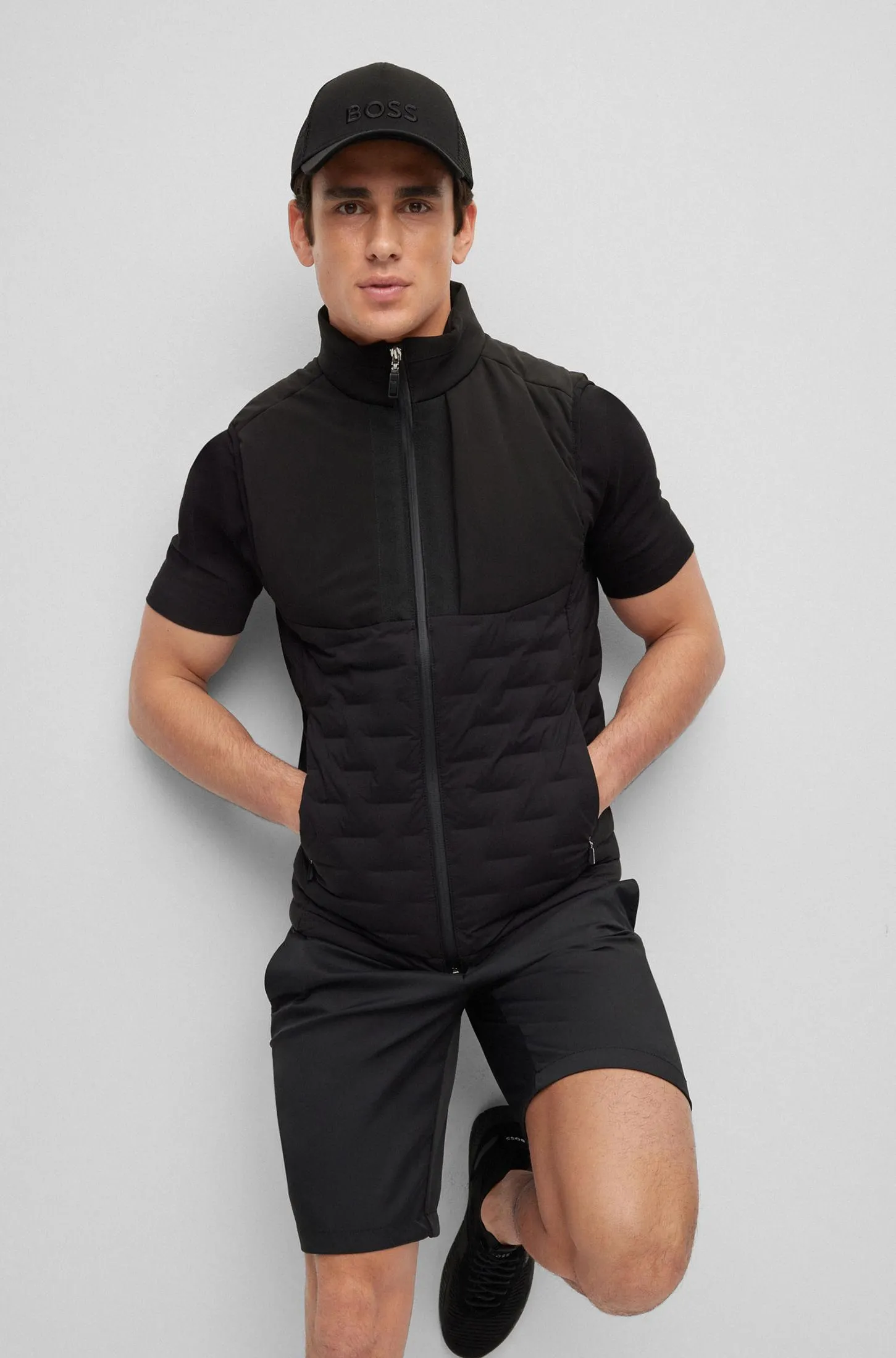 Gorra Con Logo Bordado Algodón Hombre