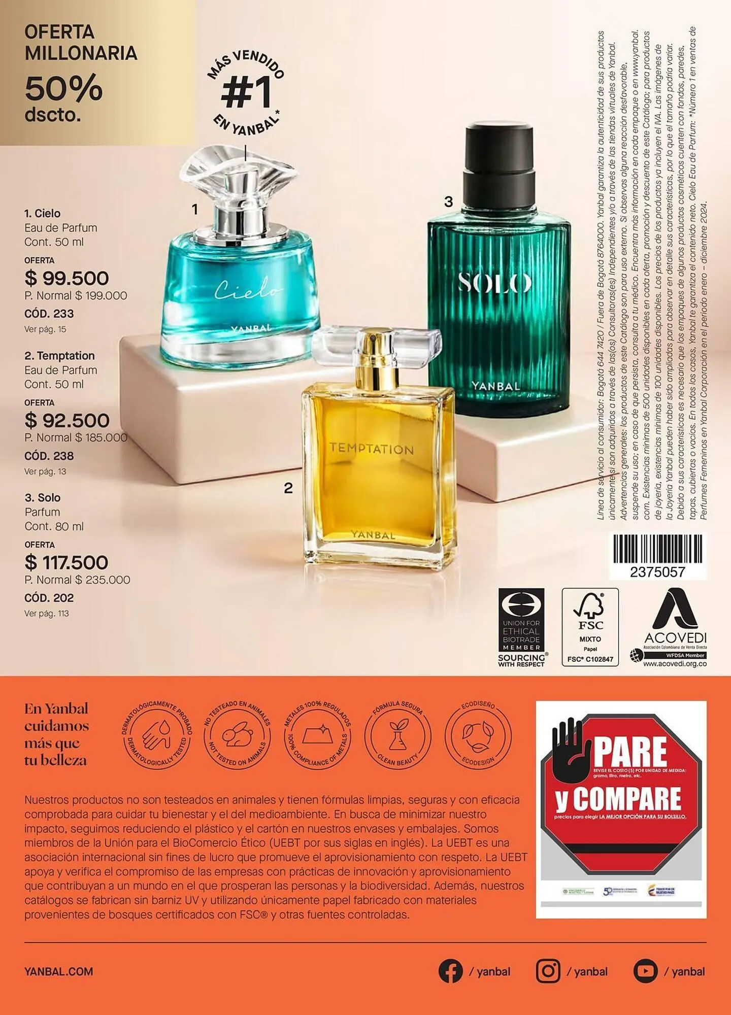 Catalogo de Catálogo Yanbal 6 de diciembre al 2 de enero 2026 - Pag 122