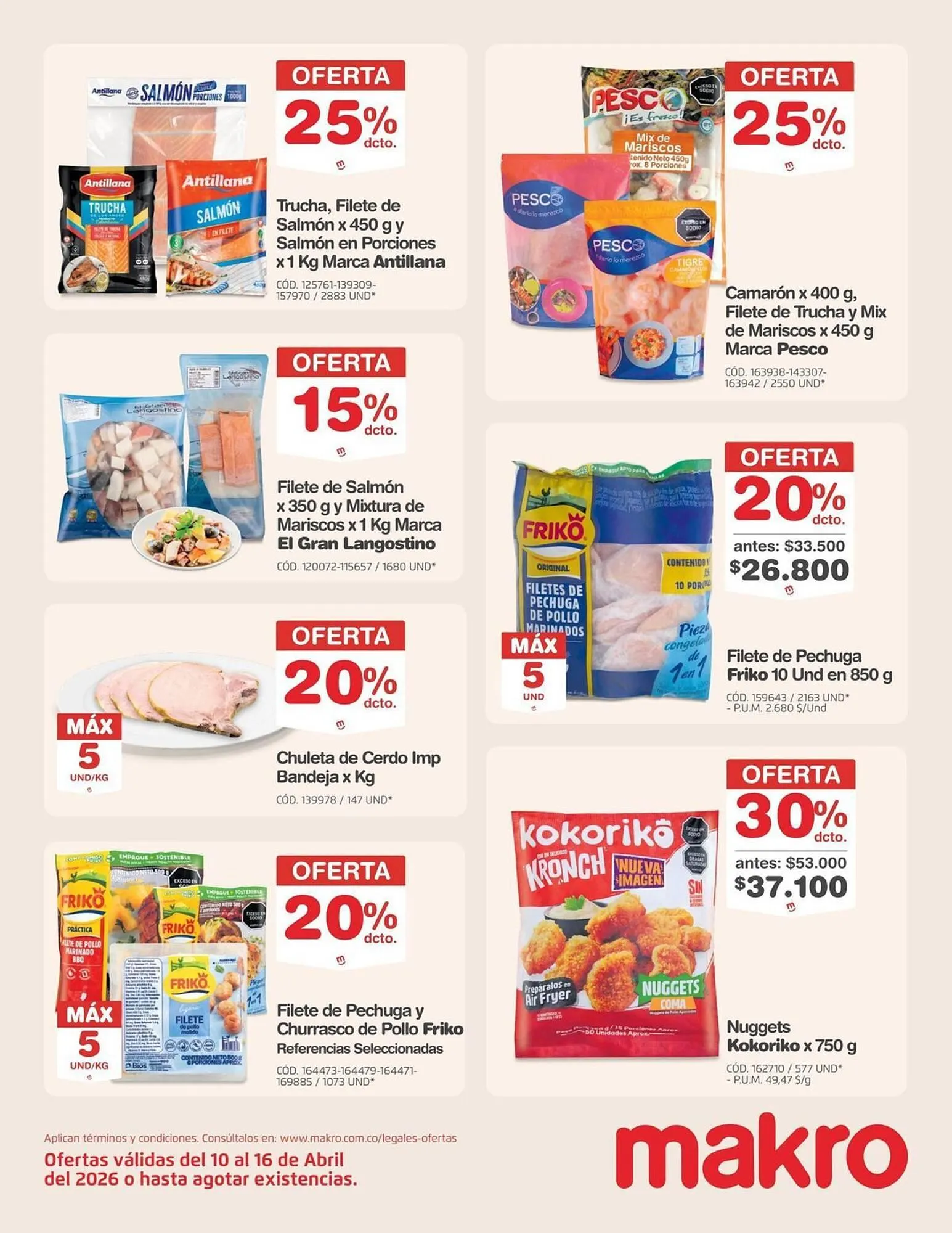 Catalogo de Catálogo Makro 10 de abril al 16 de abril 2026 - Pag 6