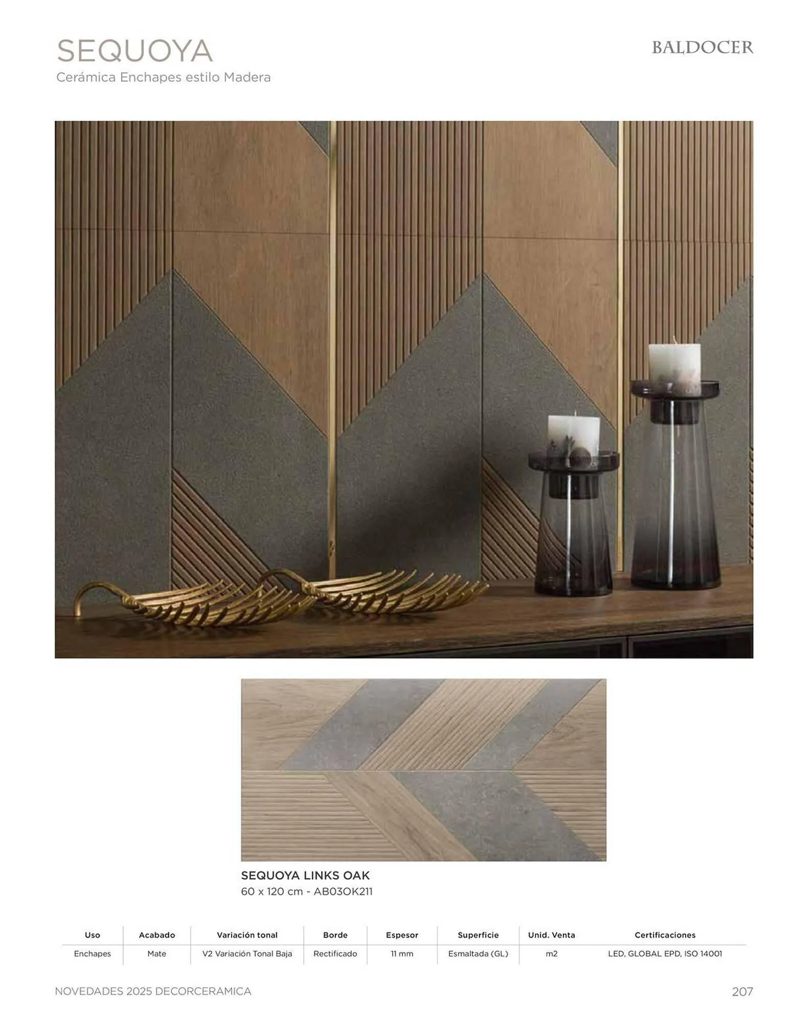 Catalogo de Catálogo Decorceramica 9 de diciembre al 31 de diciembre 2025 - Pag 207