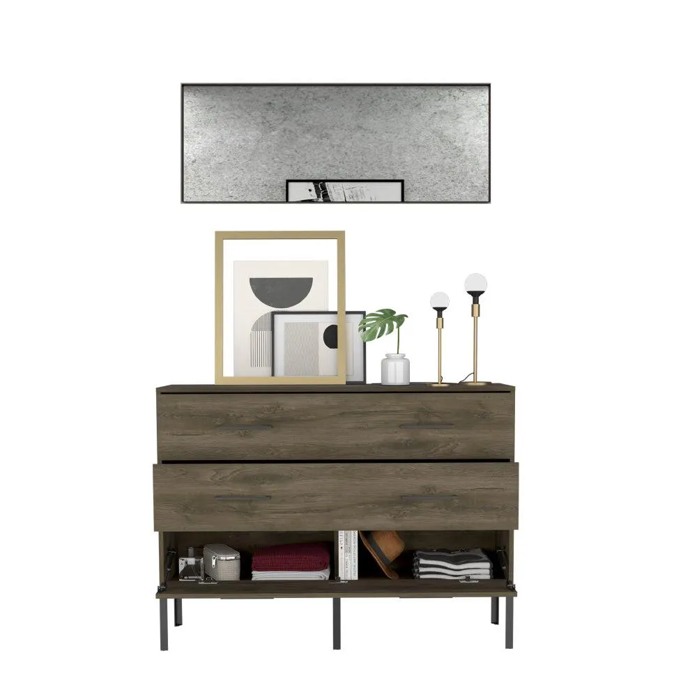 Combo para habitación, melia, incluye organizador y espejo