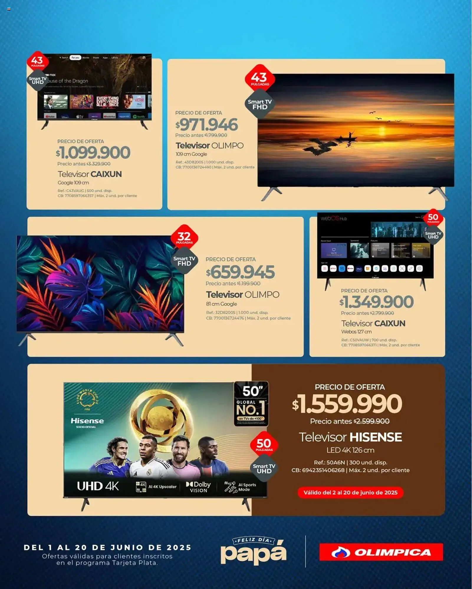 Catalogo de Catálogo Olímpica 1 de junio al 21 de junio 2025 - Pag 39