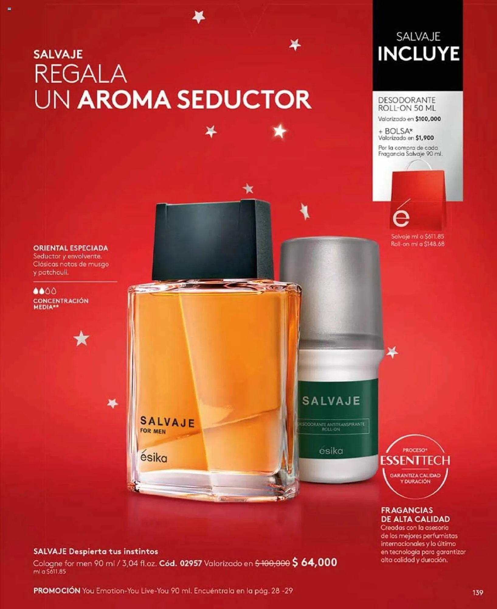 Catalogo de Catálogo Ésika 1 de diciembre al 31 de diciembre 2023 - Pag 155