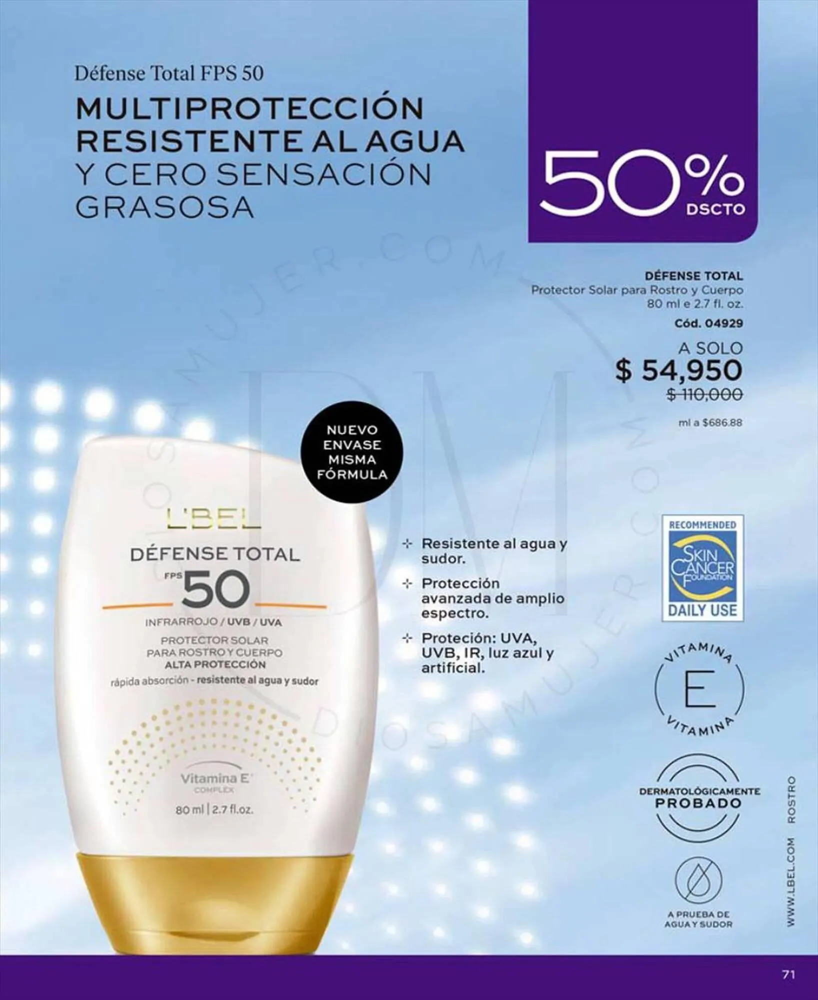 Catalogo de Catálogo L'bel 9 de octubre al 31 de octubre 2023 - Pag 71