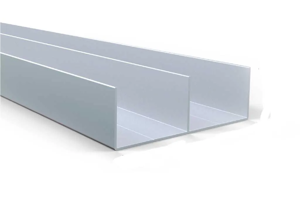 Perfil guía superior puerta amazonas x 3m