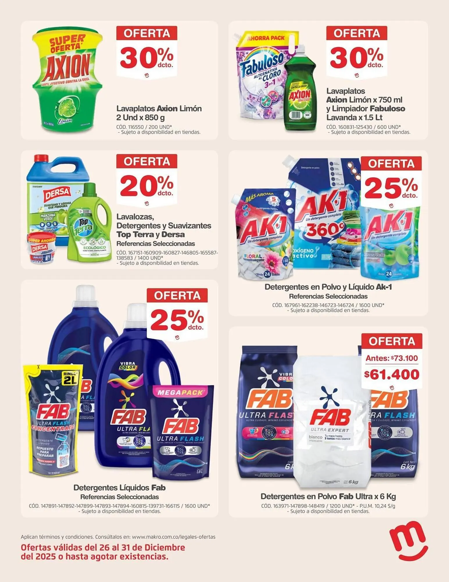 Catalogo de Catálogo Makro 26 de diciembre al 31 de diciembre 2025 - Pag 25