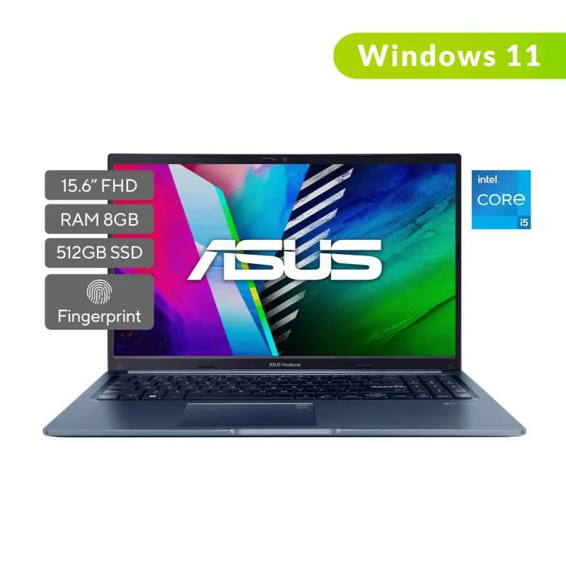 Portátil Asus Intel Core i5 8GB 512GB 15.6 pulgadas Vivobook 15 X1502ZA