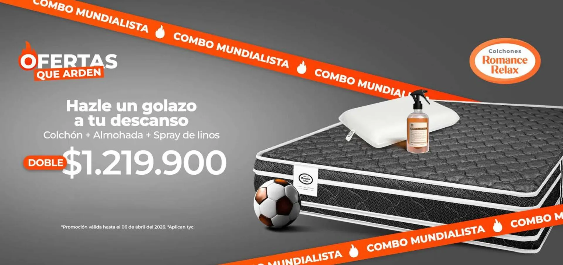 Catalogo de Catálogo Colchones Romance Relax 30 de marzo al 6 de abril 2026 - Pag 2