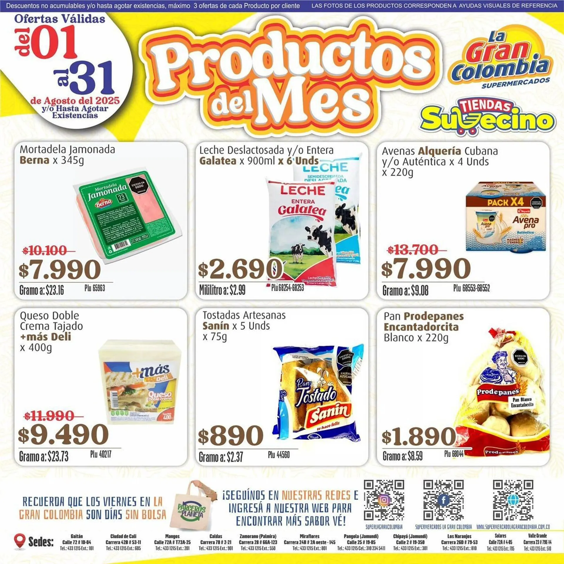 Catalogo de Catálogo La Gran Colombia 1 de agosto al 31 de agosto 2025 - Pag 2