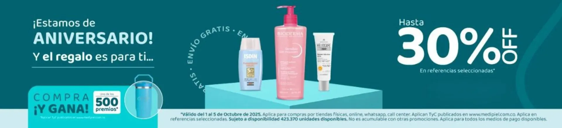 Catalogo de Catálogo MediPiel 1 de octubre al 5 de octubre 2025 - Pag 1