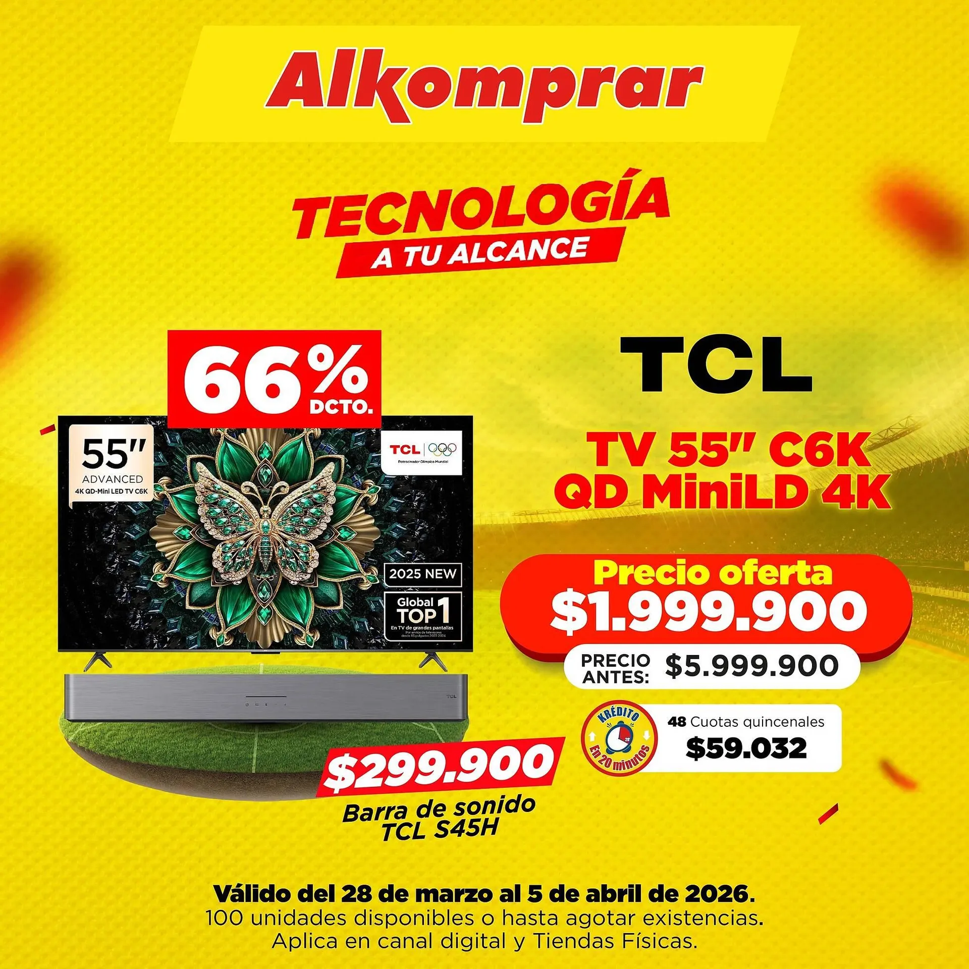 Catalogo de Catálogo Alkomprar 28 de marzo al 5 de abril 2026 - Pag 1
