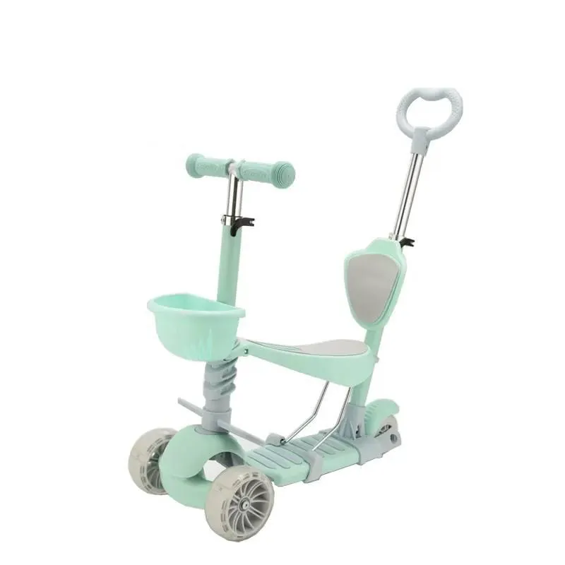 Scooter Patineta 5 En 1 Para Bebes Y Niños Con Descansapies
