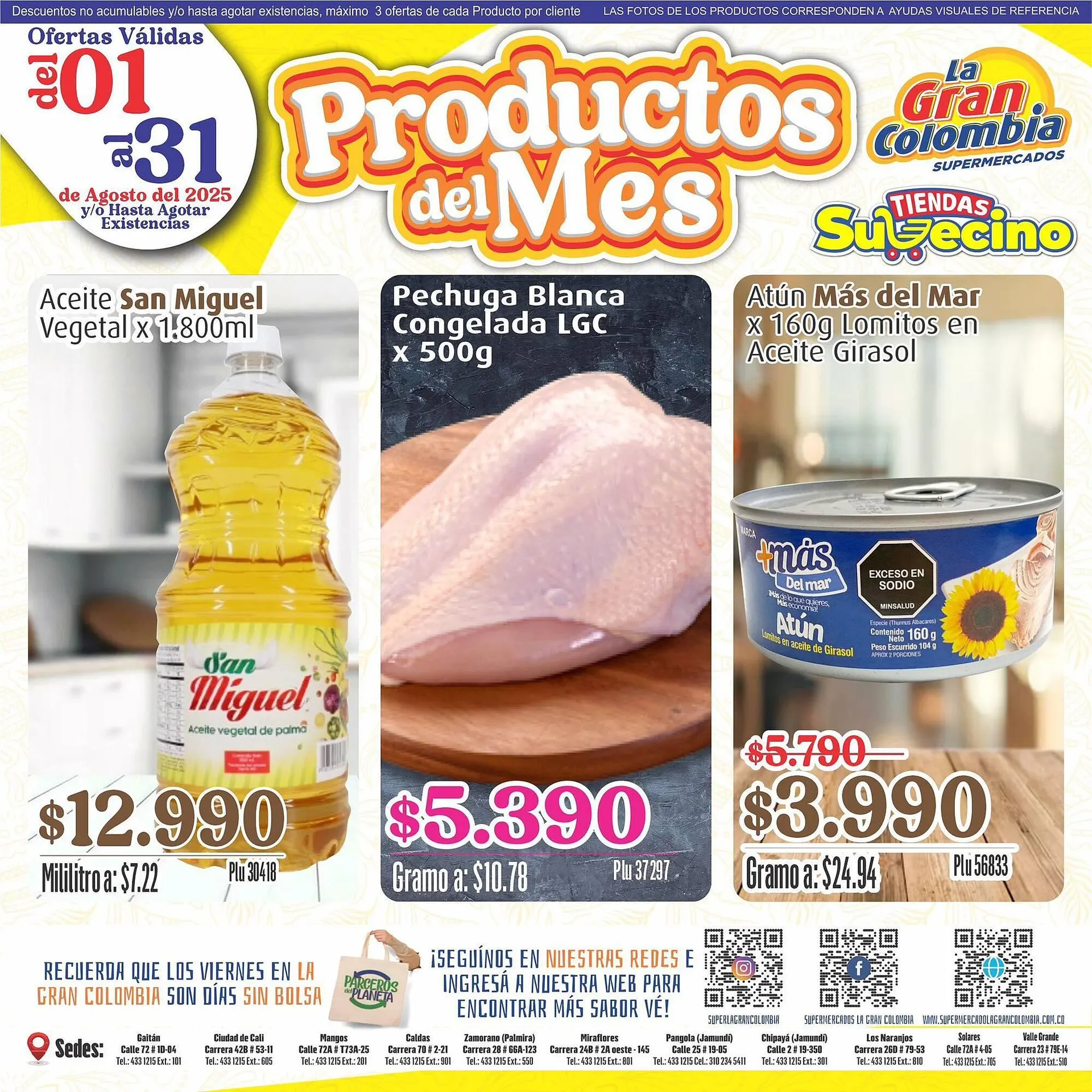 Catalogo de Catálogo La Gran Colombia 1 de agosto al 31 de agosto 2025 - Pag 1