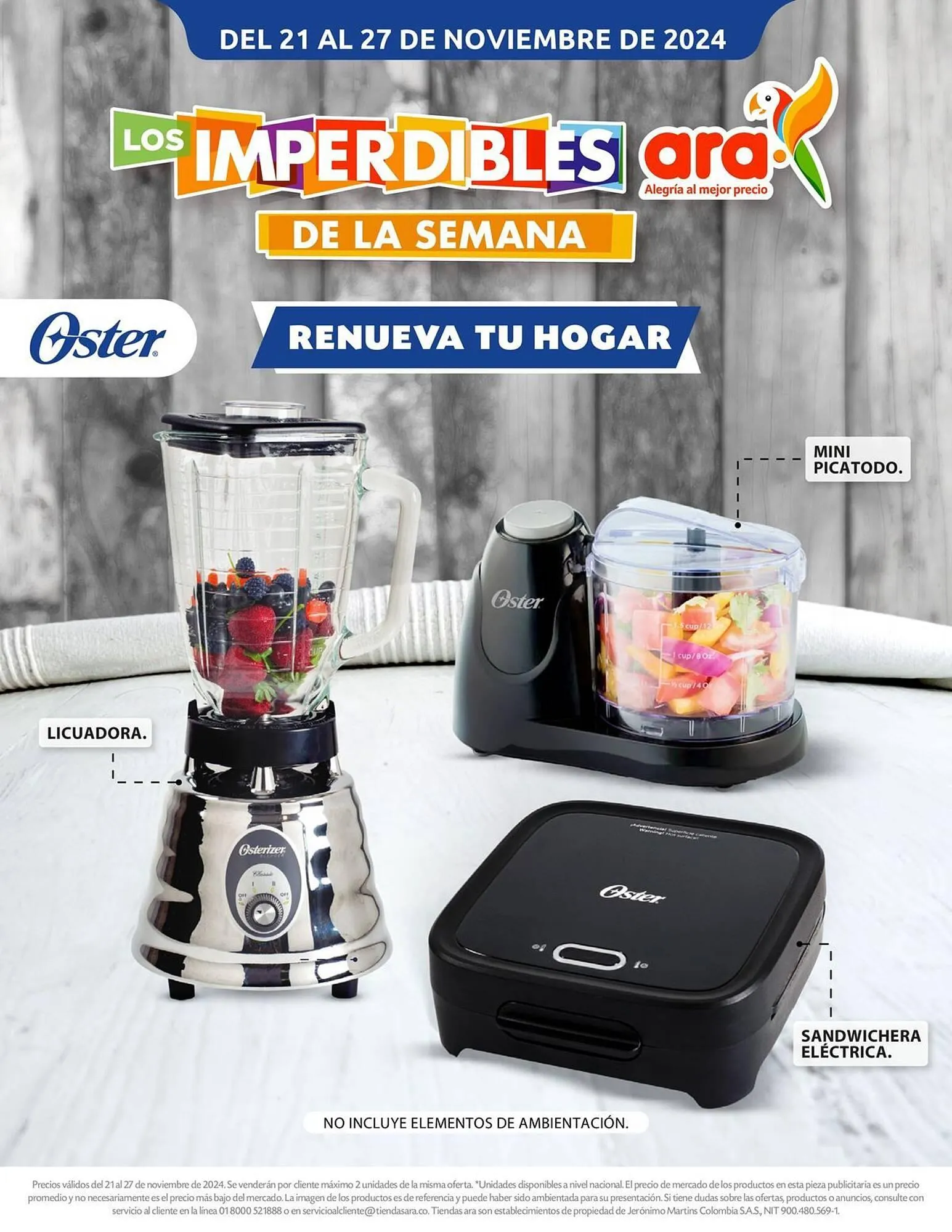 Catalogo de Catálogo Ara 21 de noviembre al 5 de diciembre 2024 - Pag 1