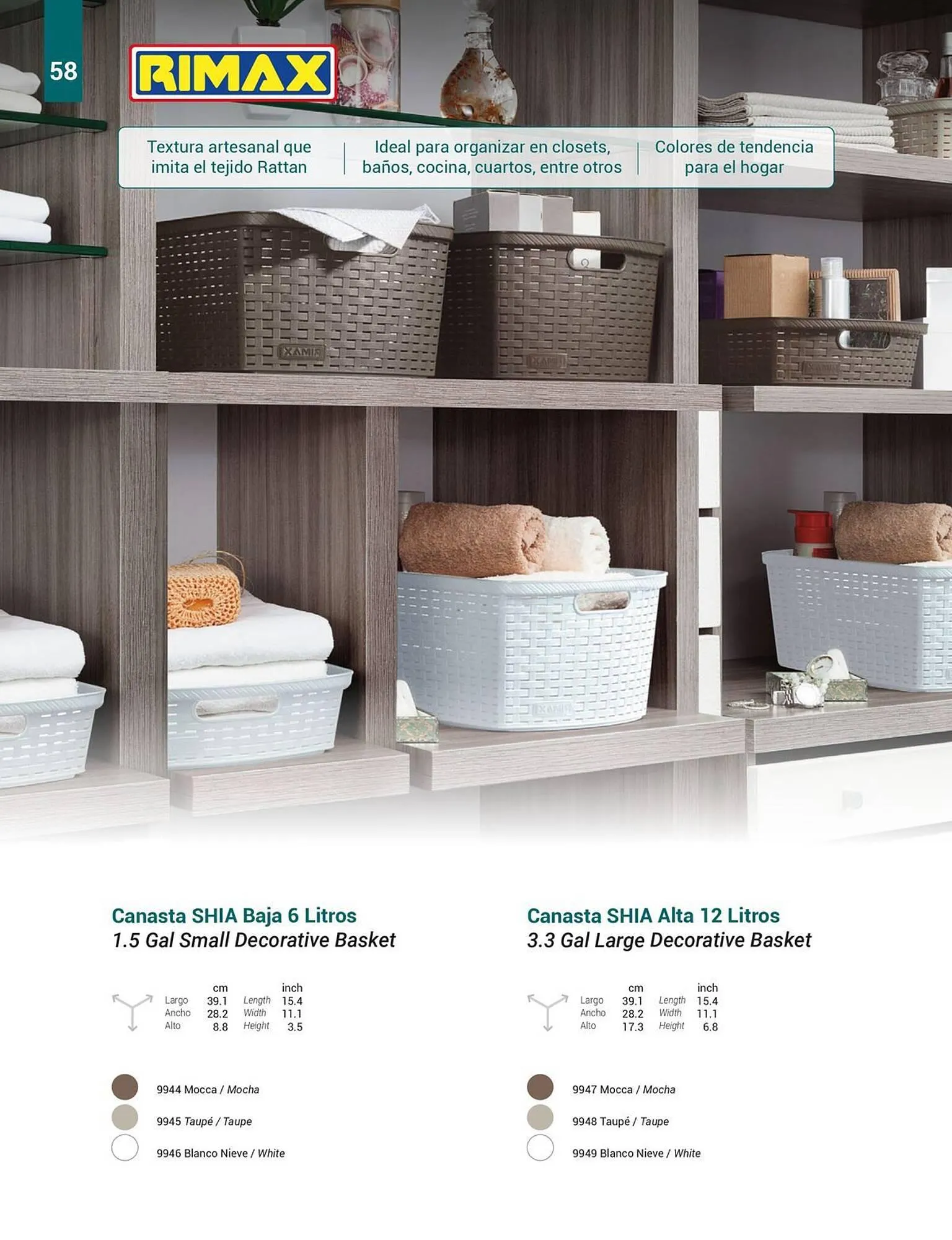 Catalogo de Catálogo Rimax 8 de septiembre al 6 de enero 2024 - Pag 58