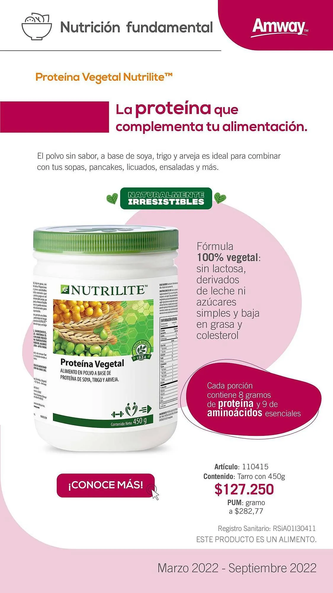 Catalogo de Catálogo Amway 14 de septiembre al 30 de septiembre 2023 - Pag 8