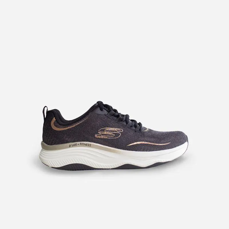 TENIS SKECHERS 149837 BKRG MUJER