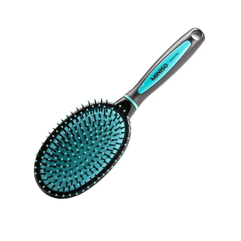 Cepillo Masajeador Para Cabello, Mediano, Verde