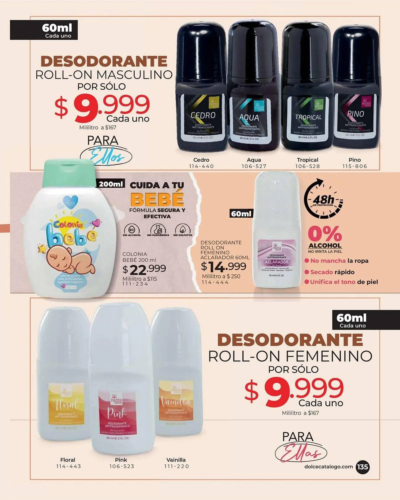 Catalogo de Catálogo Dolce Catálogos 1 de octubre al 31 de octubre 2025 - Pag 135