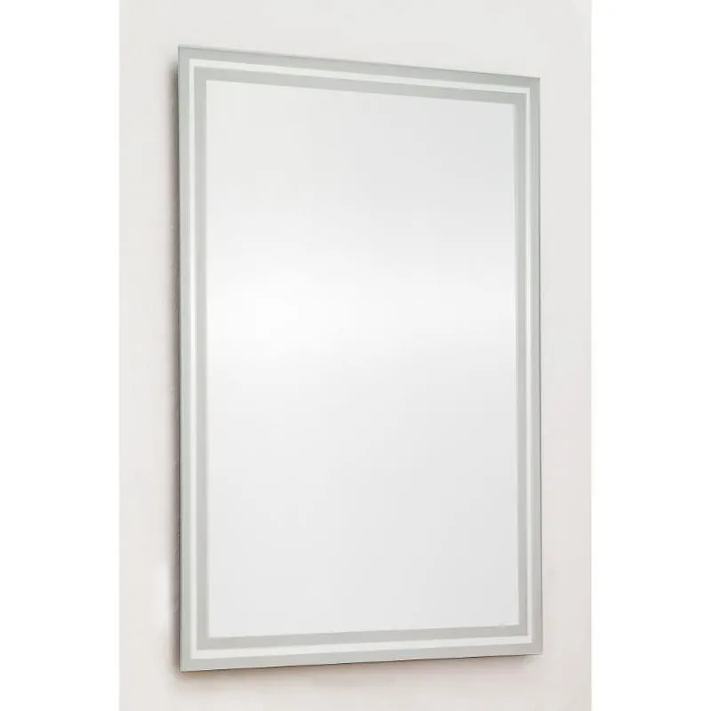 Espejo claro, 4mm ln perimetral 60x80 cm