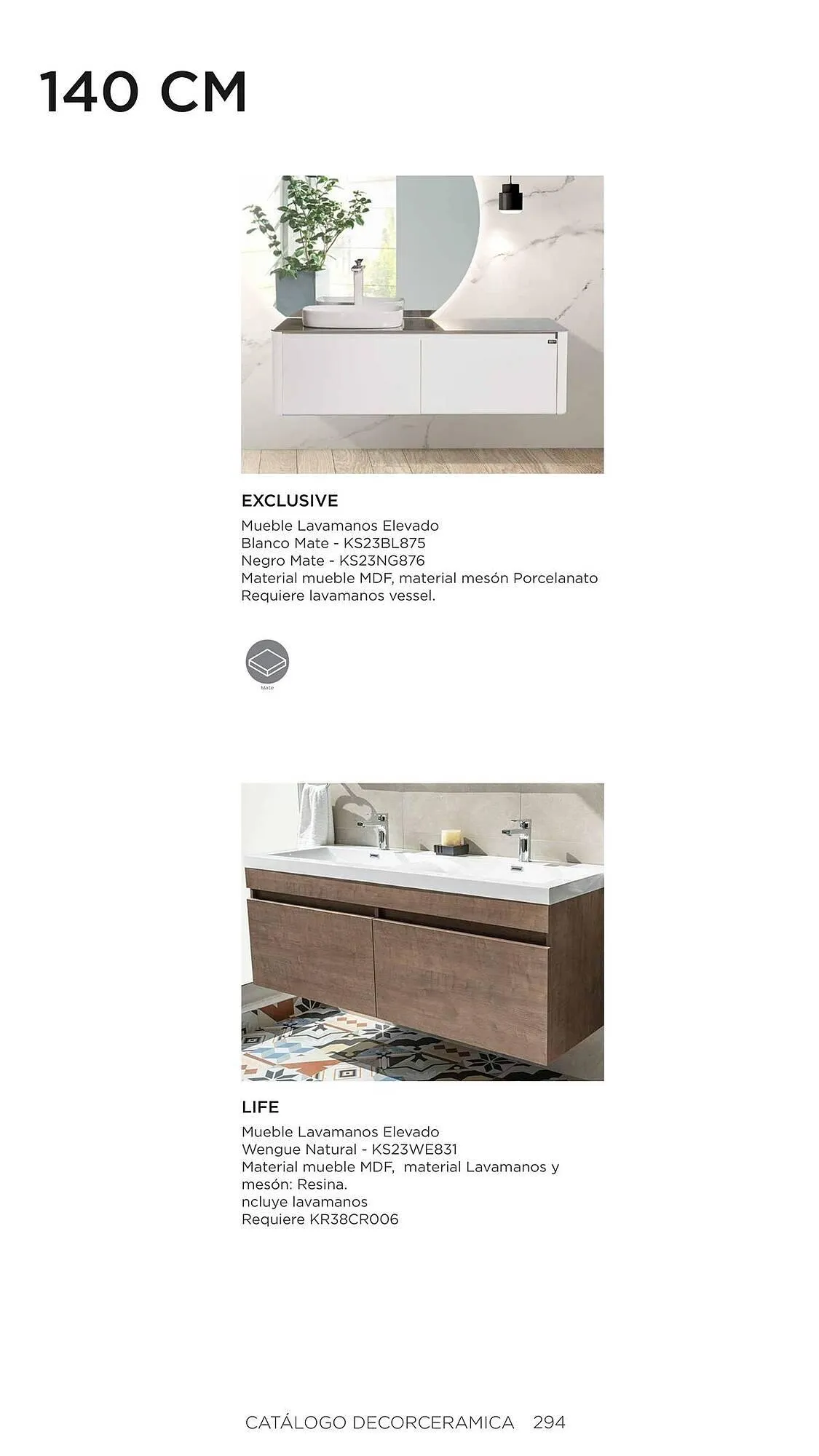 Catalogo de Catálogo Decorceramica 6 de noviembre al 6 de mayo 2025 - Pag 294