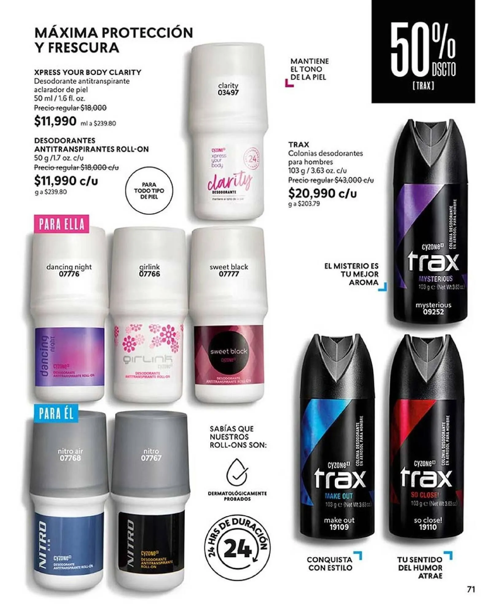 Catalogo de Catálogo Cyzone 22 de julio al 22 de septiembre 2025 - Pag 71