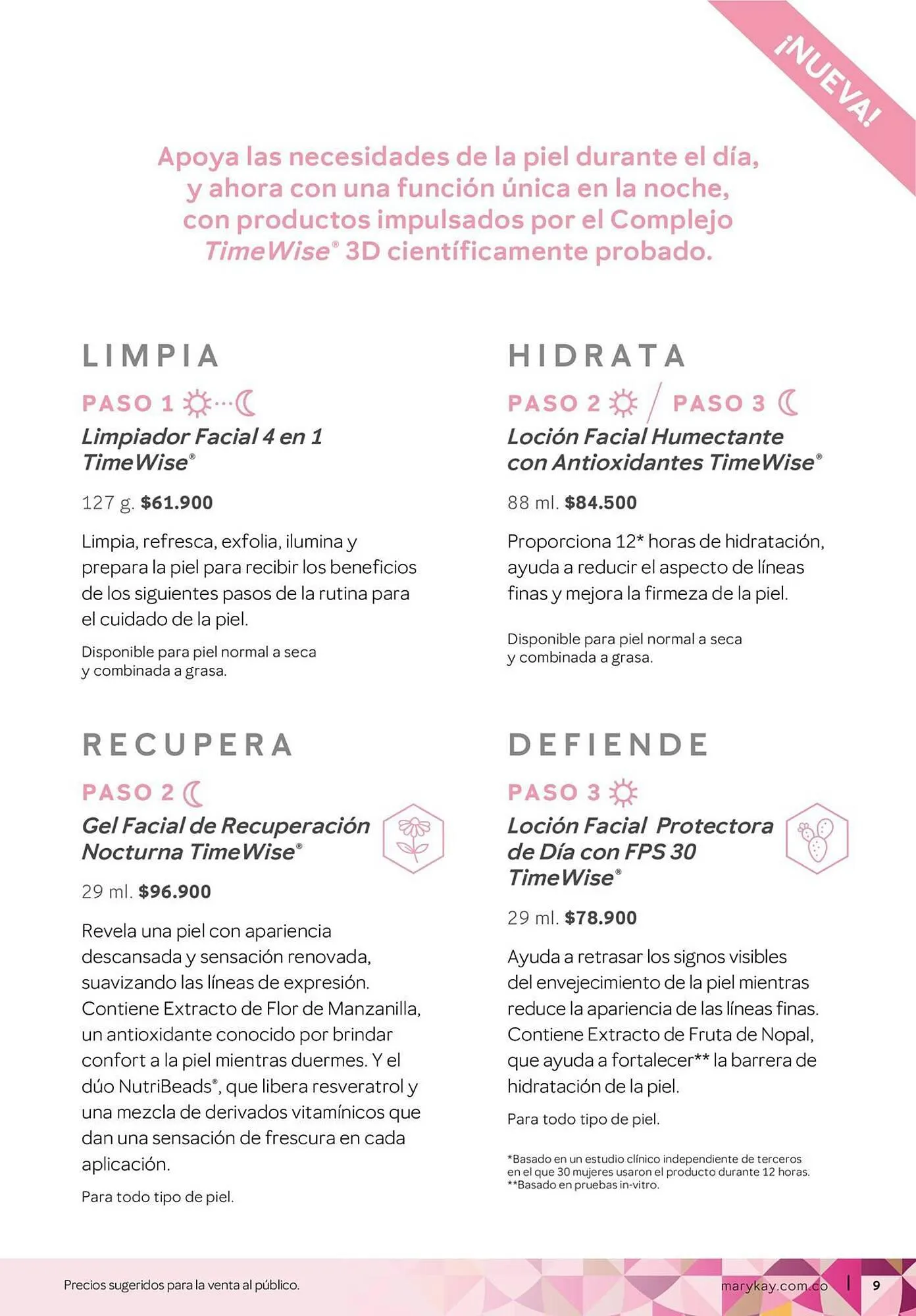 Catalogo de Catálogo Mary Kay 5 de septiembre al 30 de septiembre 2023 - Pag 9