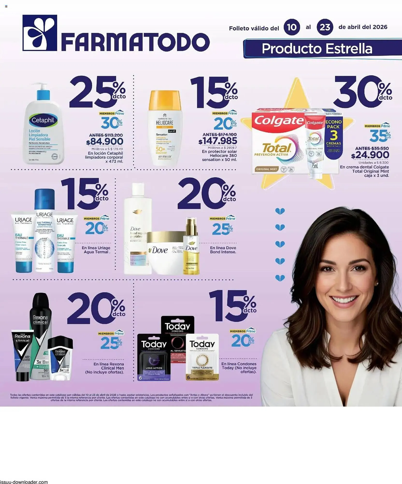 Catalogo de Catálogo FarmaTodo 10 de abril al 23 de abril 2026 - Pag 1