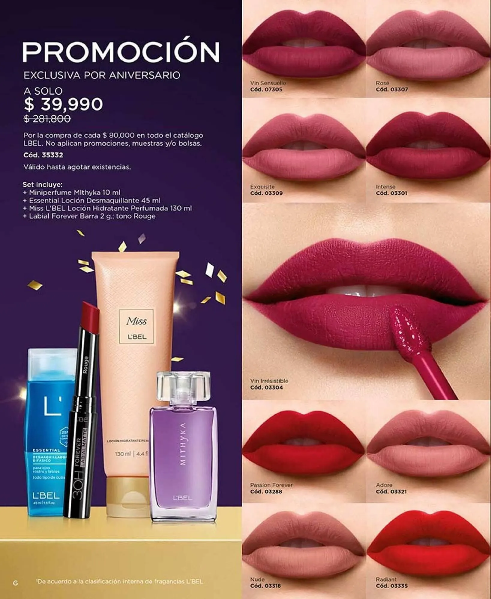 Catalogo de Catálogo L'bel 13 de octubre al 13 de noviembre 2025 - Pag 6