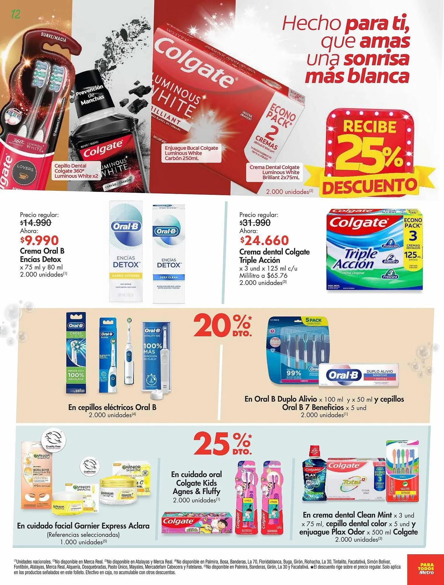 Catalogo de Catálogo Metro 17 de agosto al 3 de septiembre 2023 - Pag 12