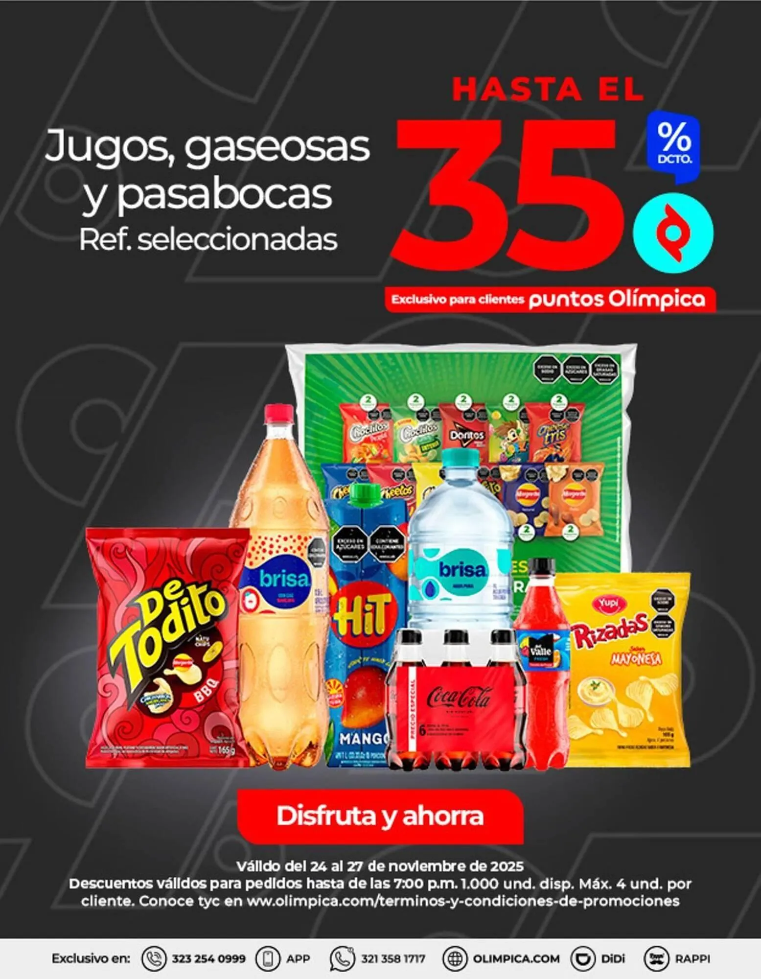 Catalogo de Catálogo Olímpica 24 de noviembre al 27 de noviembre 2025 - Pag 1