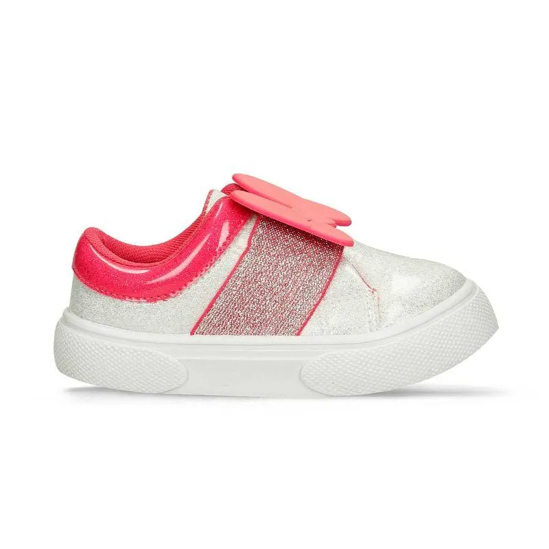 Tenis Casuales Blanco-Fucsia Licenses Disney Josefina L Niña