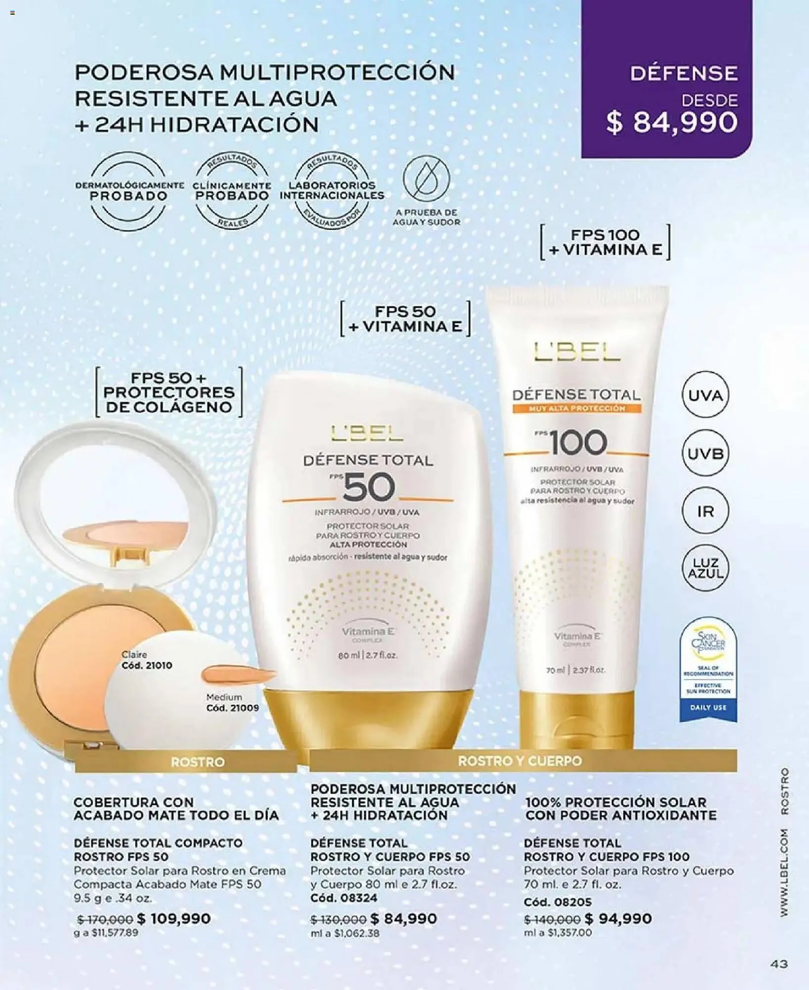 Catalogo de Catálogo L'bel 6 de enero al 15 de febrero 2026 - Pag 43