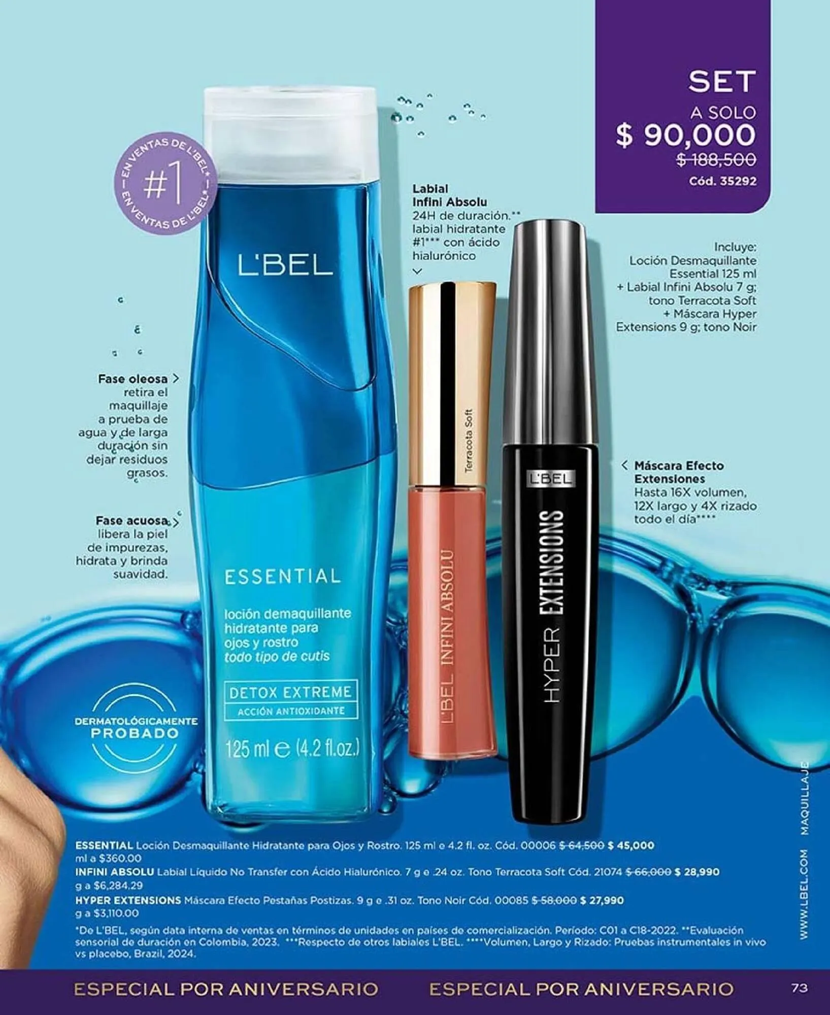 Catalogo de Catálogo L'bel 25 de marzo al 30 de abril 2025 - Pag 73